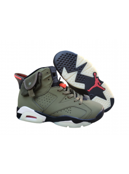 Jordan 6 Retro "Travis Scott - Medium Olive"