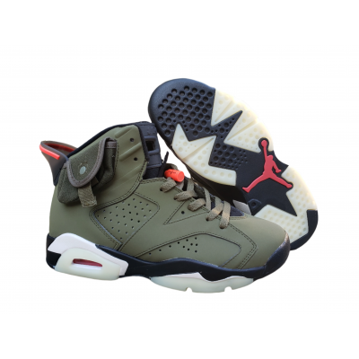 Jordan 6 Retro "Travis Scott - Medium Olive"