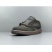 JORDAN 1 RETRO LOW OG SP x TRAVIS SCOTT VELVET BROWN