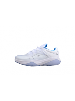 AIR JORDAN 11 CMFT LOW WHITE/WHITE/ARMORY NAVY