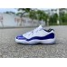 AIR JORDAN 11 LOW PURPLE CONCORD WHITE/BLACK-CONCORD