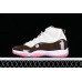 AIR JORDAN 11 NEAPOLITAN AJ11 WHITE/BLACK/PINK