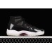 AIR JORDAN 11 RETRO 72-10 BLACK/BLACK/VARSITY RED