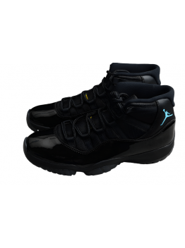 AIR JORDAN 11 RETRO BLACK/GAMMA BLUE-VARSITY MAIZE