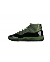 AIR JORDAN 11 RETRO BLACK/GREEN