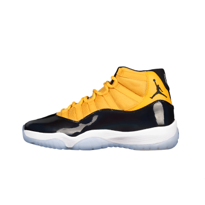 AIR JORDAN 11 RETRO BLACK/YELLOW/WHITE