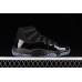 AIR JORDAN 11 RETRO CAP AND GOWN BLACK/BLACK-BLACK
