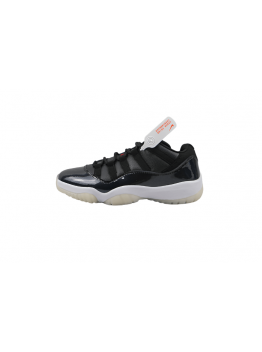 AIR JORDAN 11 RETRO LOW 72-10 BLACK/GYM RED/WHITE/SAIL