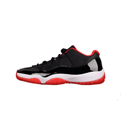 AIR JORDAN 11 RETRO LOW BRED BLACK/TRUE RED/WHITE