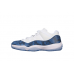 AIR JORDAN 11 RETRO LOW NAVY SNAKESKIN 2019 WHITE/BLACK