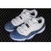 AIR JORDAN 11 RETRO LOW NAVY SNAKESKIN 2019 WHITE/BLACK