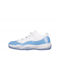 AIR JORDAN 11 RETRO LOW UNC WHITE/WHITE/UNIVERSITY BLUE