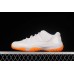 AIR JORDAN 11 RETRO LOW WHITE/BRIGHT CITRUS