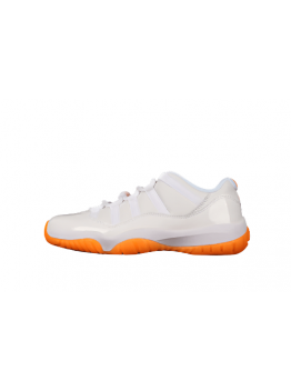 AIR JORDAN 11 RETRO LOW WHITE/BRIGHT CITRUS