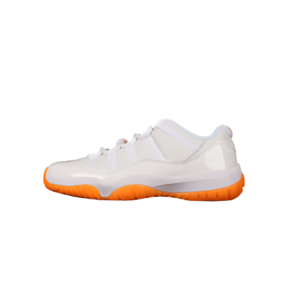 AIR JORDAN 11 RETRO LOW WHITE/BRIGHT CITRUS