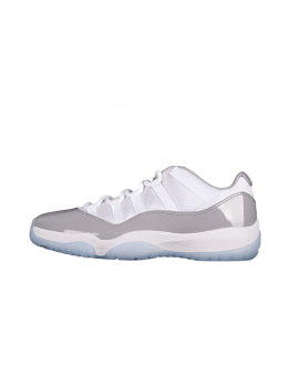 AIR JORDAN 11 RETRO LOW WHITE/UNIVERSITY BLUE