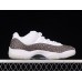 AIR JORDAN 11 RETRO LOW WHITE/UNIVERSITY BLUE