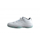 AIR JORDAN 11 RETRO LOW WHITE/WHITE/BLACK/LEGEND BLUE