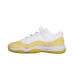 AIR JORDAN 11 RETRO LOW YELLOW SNAKESKIN WHITE