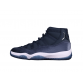 AIR JORDAN 11 RETRO NAVY VELVET MIDNIGHT NAVY/METALLIC SILVER/WHITE