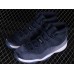 AIR JORDAN 11 RETRO NAVY VELVET MIDNIGHT NAVY/METALLIC SILVER/WHITE