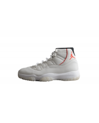 AIR JORDAN 11 RETRO PLATINUM TINT/SAIL-UNIVERSITY RED