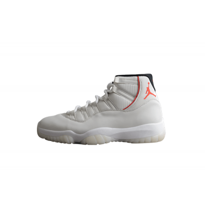AIR JORDAN 11 RETRO PLATINUM TINT/SAIL-UNIVERSITY RED