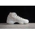 AIR JORDAN 11 RETRO PLATINUM TINT/SAIL-UNIVERSITY RED