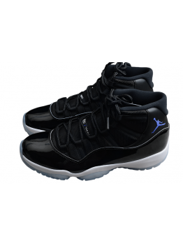 AIR JORDAN 11 RETRO SPACE JAM 2016 BLACK/CONCORD-WHITE