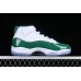 AIR JORDAN 11 RETRO WHITE/GREEN