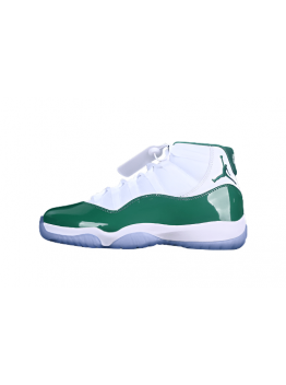 AIR JORDAN 11 RETRO WHITE/GREEN
