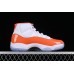 AIR JORDAN 11 RETRO WHITE/ORANGE