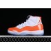 AIR JORDAN 11 RETRO WHITE/ORANGE