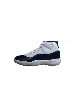 AIR JORDAN 11 RETRO WIN LIKE 82 WHITE/MIDNIGHT NAVY-UNIVERSITY BLUE