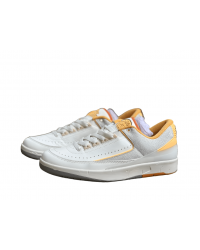 Air Jordan 2 Low Grey/White/Orange