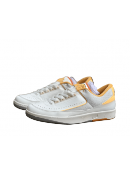 Air Jordan 2 Low Grey/White/Orange