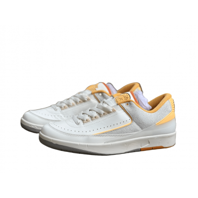 Air Jordan 2 Low Grey/White/Orange
