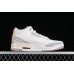 AIR JORDAN 3 CRAFT IVORY IVORY/GREY MIST/CREAM