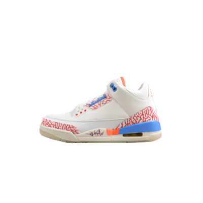 AIR JORDAN 3 MR TRIPLE DOUBLE PE WHITE/RED/BLUE