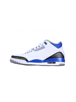 AIR JORDAN 3 RACER BLUE WHITE/GREY/BLACK/BLUE