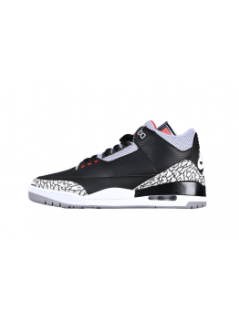 AIR JORDAN 3 RETRO BLACK CEMENT 2018 WHITE/BLACK/GREY