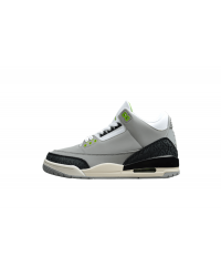 AIR JORDAN 3 RETRO CHLOROPHYLL LIGHT SMOKE GREY/CHLOROPHYLL/BLACK-WHITE-SAIL