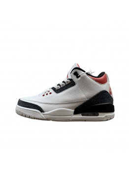 AIR JORDAN 3 RETRO DENIM SE FIRE RED WHITE/FIRE RED/BLACK