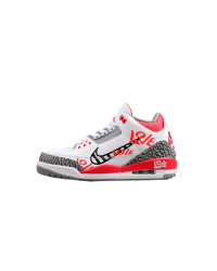 AIR JORDAN 3 RETRO FIRE RED WHITE/BLACK/GREY/RED