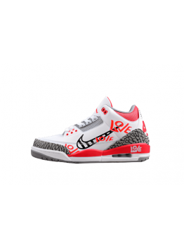 AIR JORDAN 3 RETRO FIRE RED WHITE/BLACK/GREY/RED