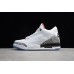 AIR JORDAN 3 RETRO FREE THROW LINE WHITE CEMENT WHITE/BLACK