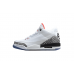 AIR JORDAN 3 RETRO FREE THROW LINE WHITE CEMENT WHITE/BLACK