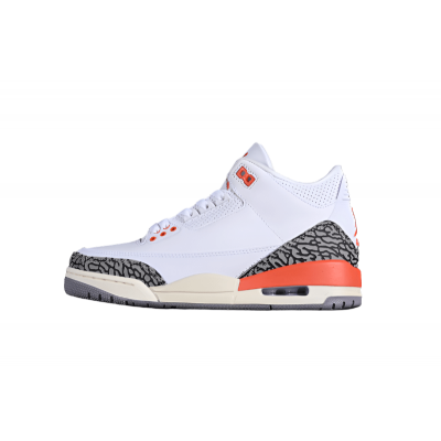 AIR JORDAN 3 RETRO GEORGIA PEACH WHITE/COSMIC CLAY/SAIL/CEMENT GREY/ANTHRACITE