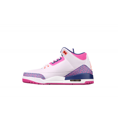 AIR JORDAN 3 RETRO GG BARELY GRAPE/HYPER CRIMSON/FIRE PINK