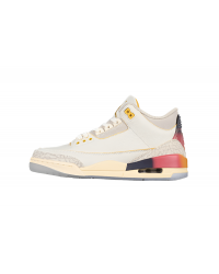 AIR JORDAN 3 RETRO GREY/BLACK/ORANGE/BROWN